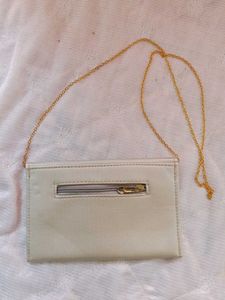 Silver Elegant Chain Wallet Clutch 👝
