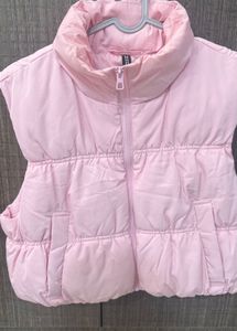 Pink Puffer Vest - Stylish &amp; Comfy