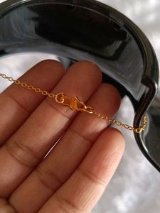 Gold Crescent Moon Necklace