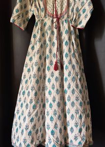 Leaf Print Kurta