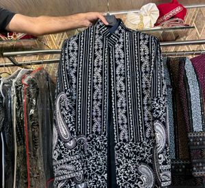 Embroidered Sherwani for Men