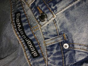 Wide Leg Denim Jeans