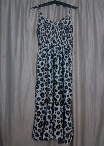 Floral Print Midi Dress