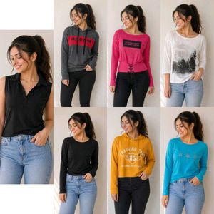 pack of 7 tshirt, top & hoodie