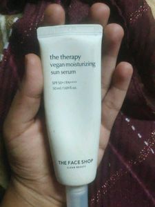 The Face Shop Vegan Moisturizing Sun Serum