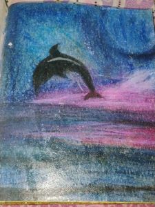 Dolphin Jumping Artwork