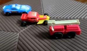 set of 3 kinder Joy vehicles