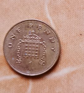 Foreign CoinsElizabeth 1 Penny Old Coins