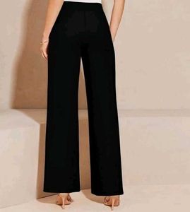 Chic Black Wide Leg Pants