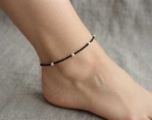 Delicate Beaded Anklet