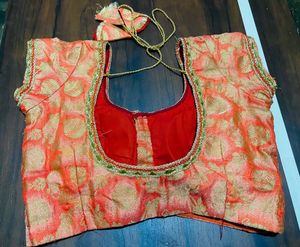 Banarasi Red Colour Blouse