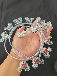 Micky mouse and pearl Headband Combo
