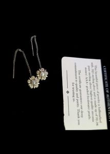 925 Silver Sui Dhaga With Pearls And Cz Stone