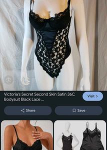 I. Black Lace Bodysuit