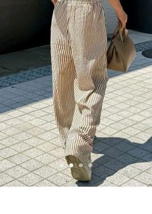 Striped Wide Leg Pants