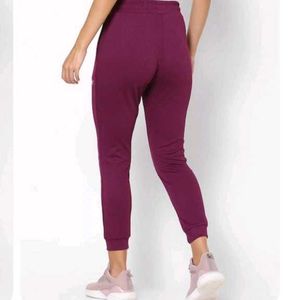 Burgundy Active Joggers