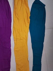 Combo Of 2 Cotton Leggings