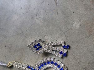 Blue Jewellery Set