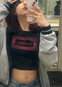 Cropped Graphic Tee