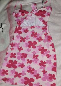 Pink Floral Sundress