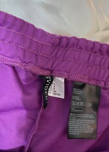 Sparkly Purple Cropped Top