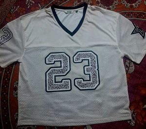 UNISEX White Jersey