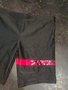 Unisex Black cycling Shorts With Tag