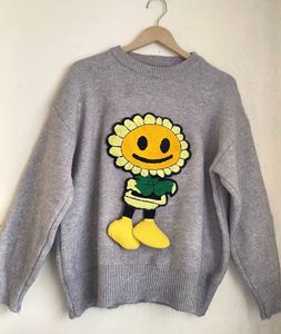 Cute Flower Character Sweater
