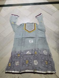 Elegant Grey Kurta Set