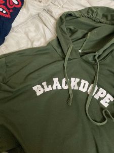 SALEE ‼️‼️Green Cropped Hoodie