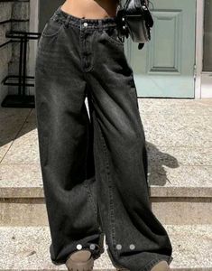 Baggy Black Denim Jeans