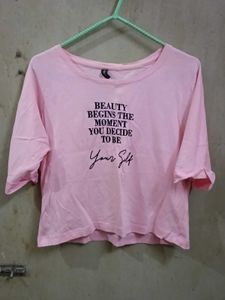 Pink Graphic T-Shirt