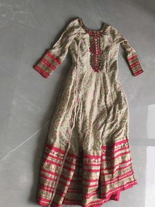 heavy detailed gown