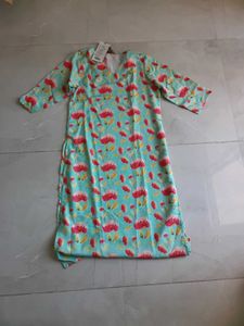 Floral Print Kurta