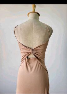 Sleek Spaghetti Strap Midi Dress