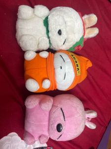 Mashimaro set of 3 soft toy