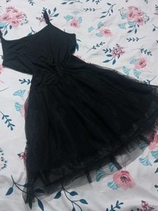 Black Tulle Party Dress