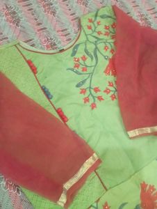 Beautiful Green Ethnic Gown