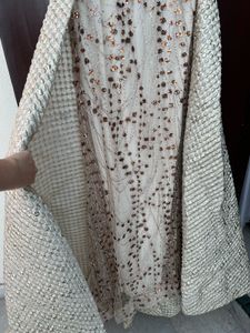 Stunning Gold Embellished Ethnic Gown