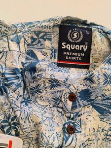 Men’s Premium Floral Printed Kurta Style Shirt