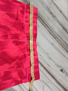 Pink Patterned Capri Leggings