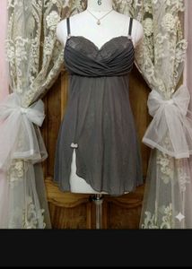 Sheer Lace Babydoll Nightie