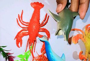 Toy Sea Creatures Set