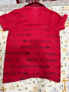Red Polo Shirt Spykar(M SIZE)