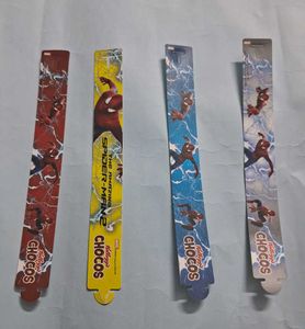 Spider Man Chocos Freebie Bands