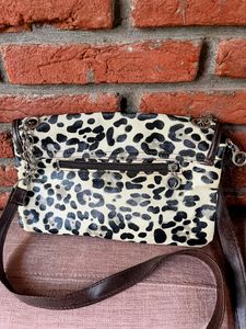 Leopard Print Sling Bag