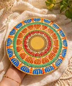 Hand-Painted Mandala Wall Art