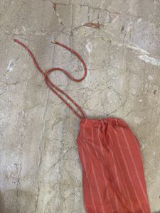 new Embroidered Striped dress