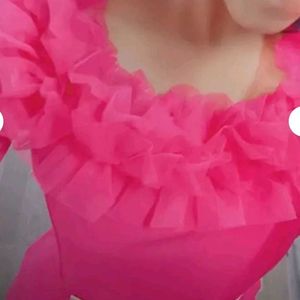 Elegant Pink Maxi Gown