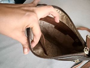 Calvin Klein Monogram Crossbody Bag